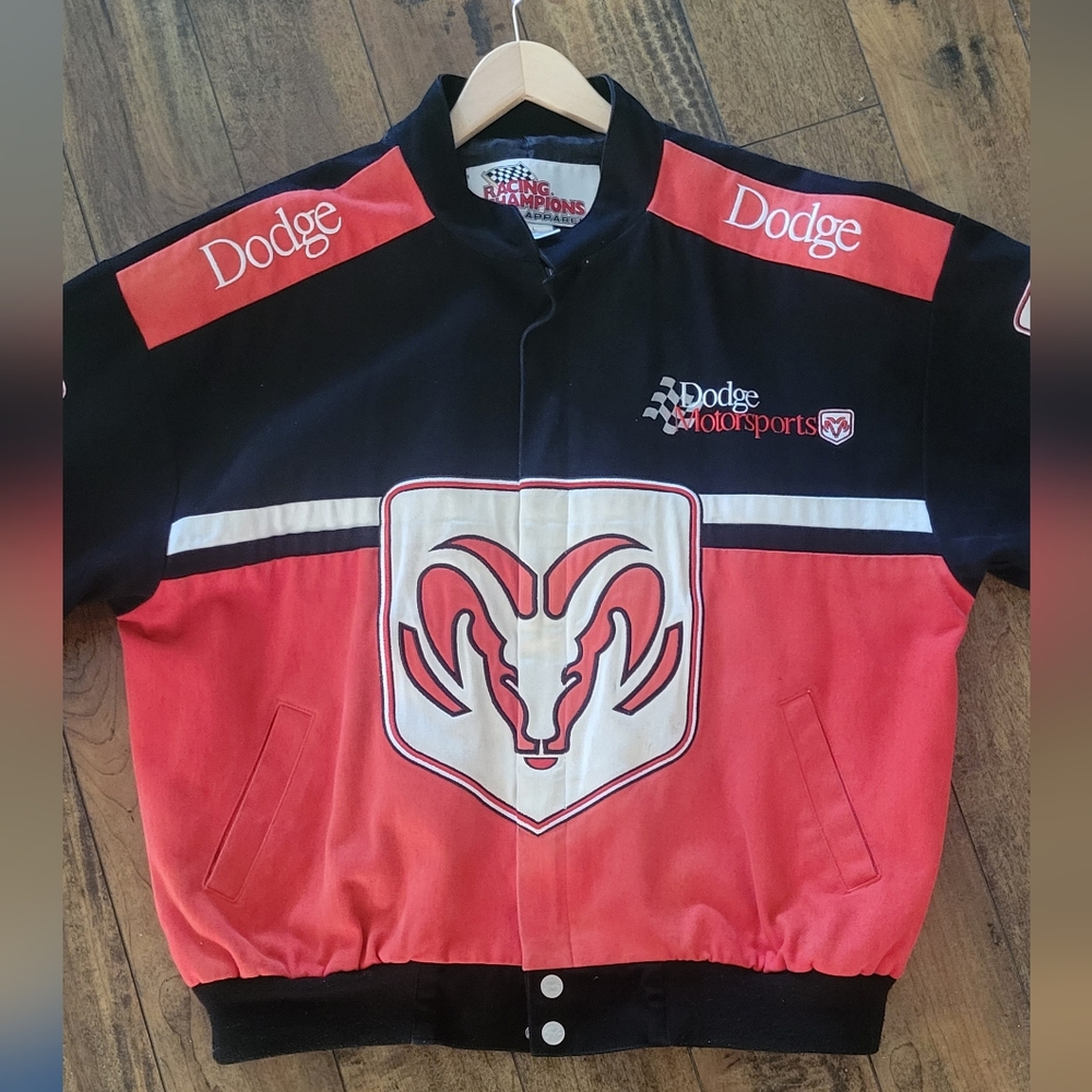 Racing Champions Apparel Dodge RAM Motorsports Nascar Coat Jacket
